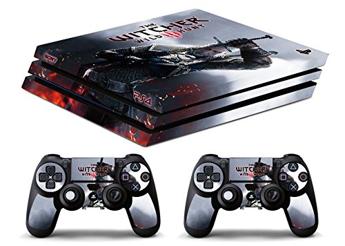 Skin Kompatibel für Ps4 PRO - DER HEXER 3 - limited edition DECAL COVER Schutzhüllen Faceplates - VINYL POLIERTEN von GamesMonkey