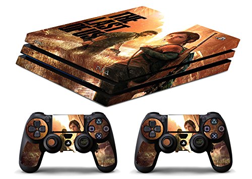 Skin Kompatibel für Ps4 PRO - DER LETZTE VON Uns - Limited Edition Decal Cover Schutzhüllen Faceplates Bundle - Vinyl POLIERTEN von GamesMonkey