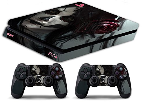 Skin Kompatibel für Ps4 Slim - Frau Totenkopf MIT DAS ROSA Old Style - Limited Edition Decal Cover Schutzhüllen Faceplates p Bundle Skin Kompatibel für Ps4 Slim - Frau Totenkopf MIT DAS ROSA Old Style - Limited Edition Decal Cover Schutzhüllen Faceplates p Bundle von GamesMonkey