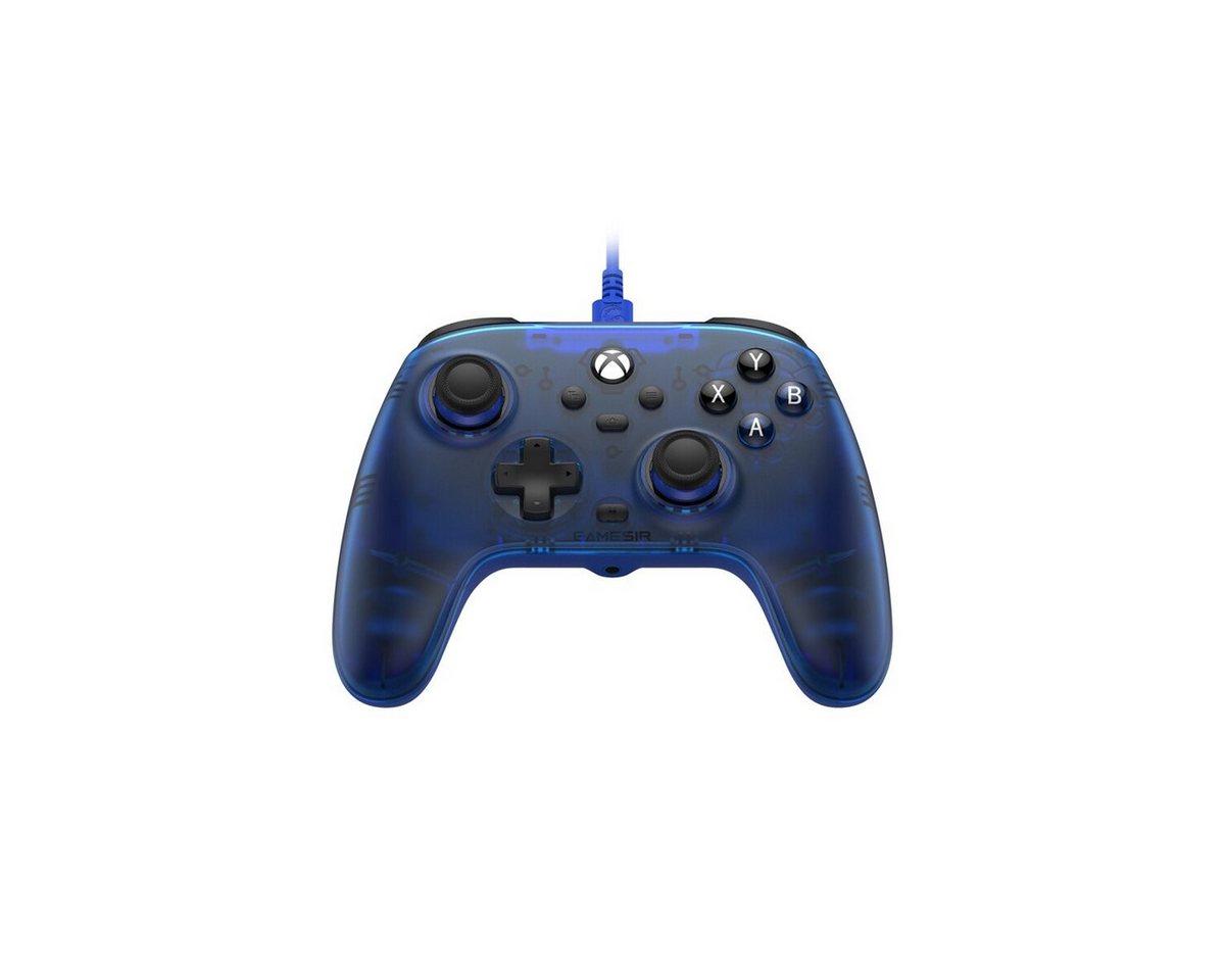 Gamesir GameSir T7 Kabelcontroller Joystick – Blau Gaming-Controller (1 St) von Gamesir