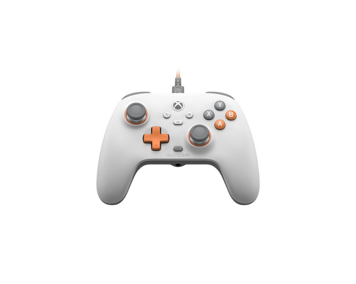 Gamesir GameSir T7 Kabelcontroller Joystick – Weiß Gaming-Controller (1 St) von Gamesir