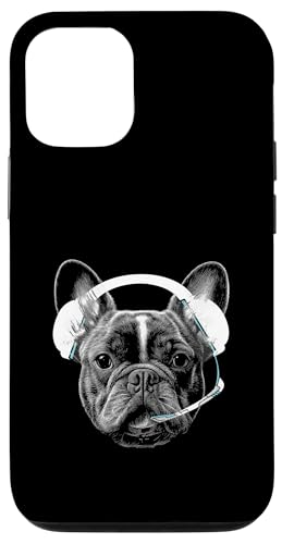 Lustige Französische Bulldogge mit Videospieler-Kopfhörern Hülle für iPhone 12/12 Pro Lustige Französische Bulldogge mit Videospieler-Kopfhörern Hülle für iPhone 12/12 Pro von Gaming Frenchie dog