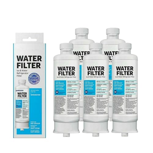 DA97-17376B Kühlschrank-Wasserfilter, Kompatibel For Samsung, HAF-QIN/EXP, HAF-QIN, DA97-08006C, RF28R7351SG, WS645A, (1–5 Stück)(5pcs) von GammeC