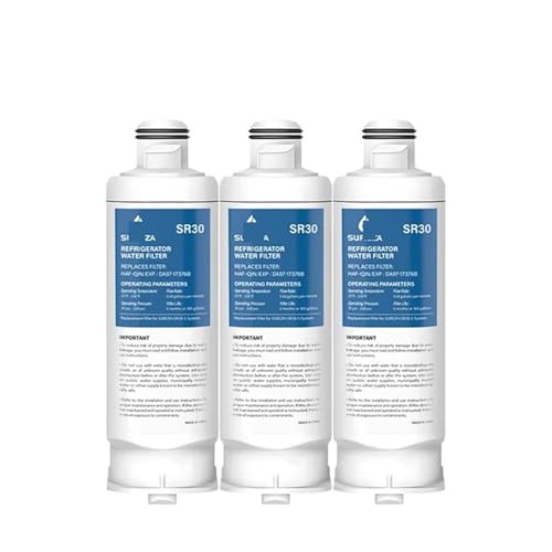DA97-17376B Wasserfilter, Kompatibel Mit Samsung, Kühlschrankfilter HAF-QIN/EXP HAF-QIN DA97-08006C RF23M8070SG, WS645A (1-6 Packungen)(3PCS) von GammeC
