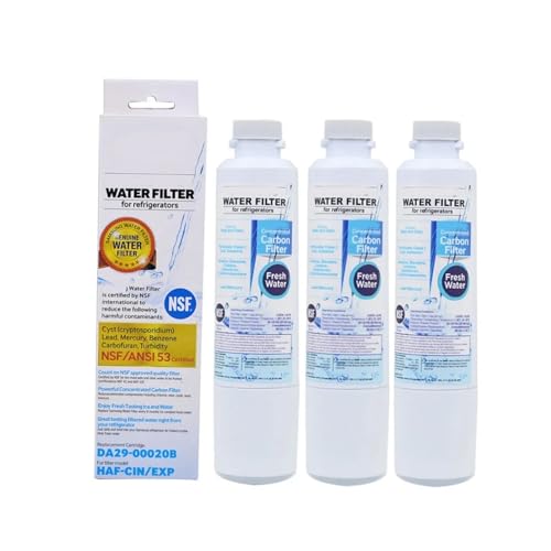 Ersatz DA29-00020B Kühlschrank-Wasserfilter, Kompatibel Mit Samsung, Kühlschrankfilter-Zubehör(3PCS) von GammeC
