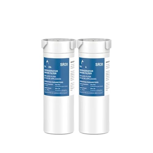 Kühlschrank-Wasserfilter, Kompatibel Mit GE XWF Kühlschrank-Wasserfilter (nicht XWFE), 1–3 Packungen(2PCS) von GammeC