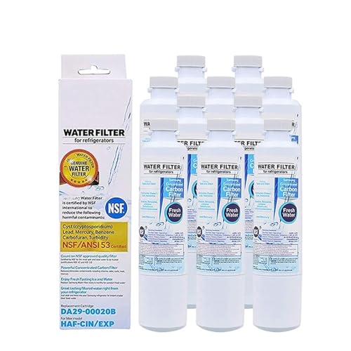 Kühlschrank-Wasserfilter, Kompatibel Mit Samsung DA29-00020A/B, DA29-00020B-1, HAF-CIN/EXP, For Kühlschrankküche(10 PCS) von GammeC