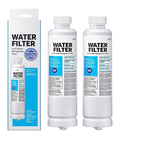 Kühlschrank-Wasserfilter, Kompatibel Mit Samsung DA29-00020B, DA29-00020A, HAF-CIN EXP(2 packs) von GammeC