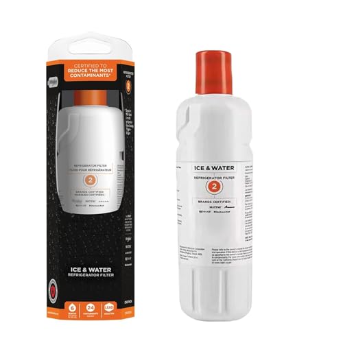 GammeC Wasserfilter - Kühlschrank-Wasserfilter Ersetzen, Kompatibel Mit Everydrop By, Whirlpool Filter 2, EDR2RXD1 (1 Stück) von GammeC