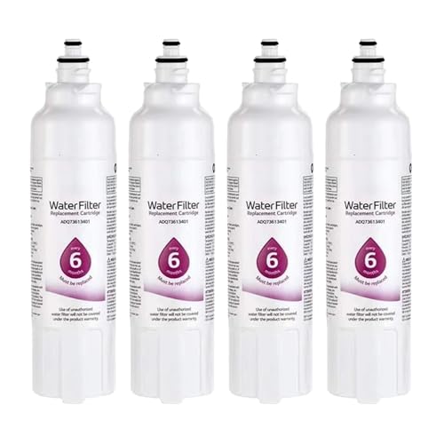 LT800P Kühlschrank-Wasserfilter, Kompatibel Mit ADQ73613402, ADQ73613408, ADQ75795104(4PCS) von GammeC