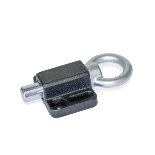 Ganter Normelemente | Rastbolzen mit Zugring | zum Anschrauben | ohne Rastsperre | GN 722.6-14-20-A-SW | schwarz | Bolzen ⌀14mm Ganter Normelemente | Rastbolzen mit Zugring | zum Anschrauben | ohne Rastsperre | GN 722.6-14-20-A-SW | schwarz | Bolzen ⌀14mm von Ganter Normelemente