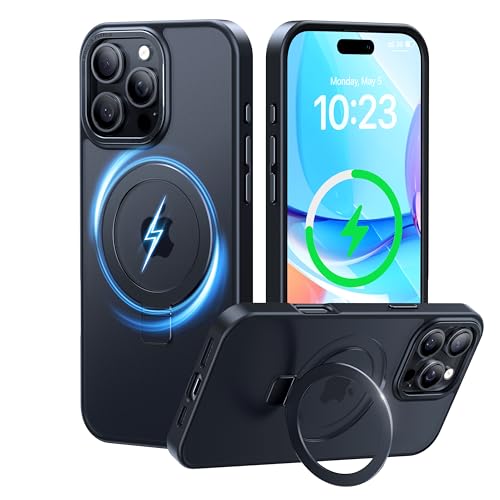 GaoBao Kompatibel mit iPhone 16 Pro Max Hüllen, Schwarz von GaoBao