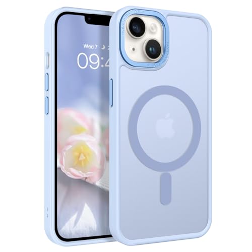 GaoBao Magnetisch Hülle für iPhone 14 Plus, Handyhülle iPhone 14 Plus für Magsafe Durchscheinende Matte Magnetische Stoßfeste Anti-Fingerabdruck Schutzhülle für iPhone 14 Plus 6.7" Case, Hellblau GaoBao Magnetisch Hülle für iPhone 14 Plus, Handyhülle iPhone 14 Plus für Magsafe Durchscheinende Matte Magnetische Stoßfeste Anti-Fingerabdruck Schutzhülle für iPhone 14 Plus 6.7" Case, Hellblau von GaoBao