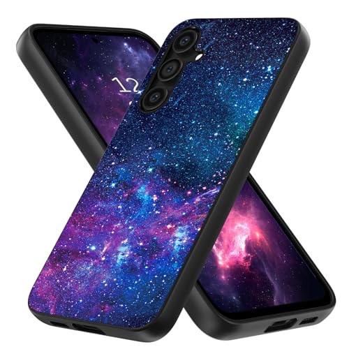 GaoBao Samsung S23 FE 5G Hülle, Handyhülle Samsung S23 FE, Nebula Muster Glow in The Dark Slim Fit Flexible TPU Bumper Shockproof Anti Scratch Schutzhülle für Samsung S23 FE Case, Nebula Muster von GaoBao