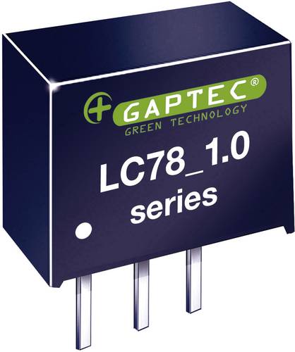 Gaptec 10020082 DC/DC-Wandler, Print 24 V/DC 12 V/DC 1A 12W Anzahl Ausgänge: 1 x Inhalt 1St. von Gaptec