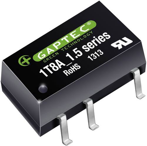 Gaptec 10070416 DC/DC-Wandler, SMD 12 V/DC 5 V/DC 200mA 1W Anzahl Ausgänge: 1 x Inhalt 1St. von Gaptec