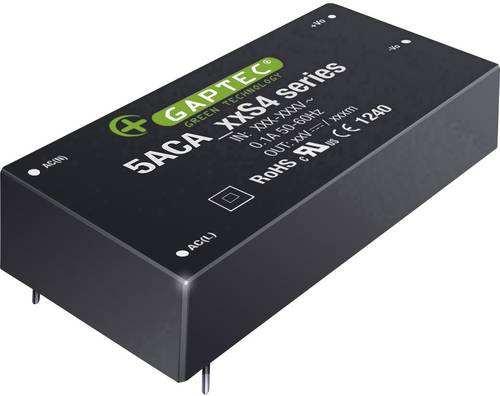 Gaptec 5ACA_05S4 AC/DC-Netzteilbaustein, geschlossen 5 V/DC 5W von Gaptec