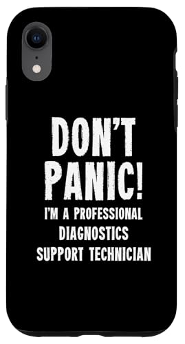 Diagnose-Support-Techniker Hülle für iPhone XR Diagnose-Support-Techniker Hülle für iPhone XR von Garage, Workshop & Service Team Gifts & T-Shirts
