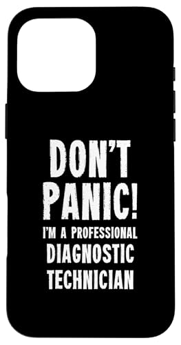 Diagnostiker Hülle für iPhone 16 Pro Max Diagnostiker Hülle für iPhone 16 Pro Max von Garage, Workshop & Service Team Gifts & T-Shirts