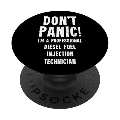 Diesel-Kraftstoffeinspritztechniker PopSockets Klebender PopGrip Diesel-Kraftstoffeinspritztechniker PopSockets Klebender PopGrip von Garage, Workshop & Service Team Gifts & T-Shirts