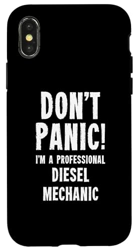 Dieselmechaniker Hülle für iPhone X/XS Dieselmechaniker Hülle für iPhone X/XS von Garage, Workshop & Service Team Gifts & T-Shirts