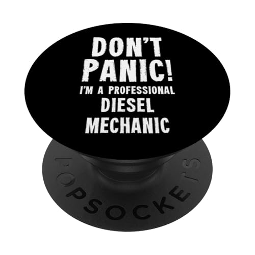 Dieselmechaniker PopSockets Klebender PopGrip Dieselmechaniker PopSockets Klebender PopGrip von Garage, Workshop & Service Team Gifts & T-Shirts