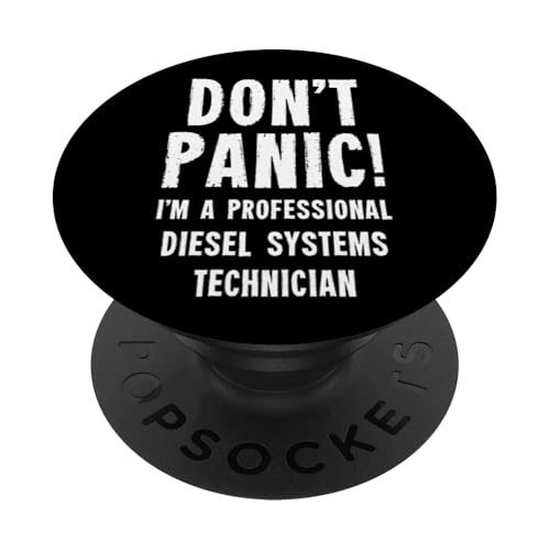 Dieselsystem-Techniker PopSockets Klebender PopGrip Dieselsystem-Techniker PopSockets Klebender PopGrip von Garage, Workshop & Service Team Gifts & T-Shirts