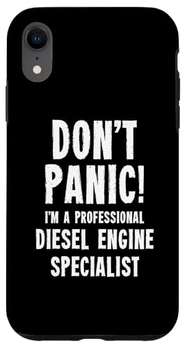 Spezialist für Dieselmotoren Hülle für iPhone XR von Garage, Workshop & Service Team Gifts & T-Shirts