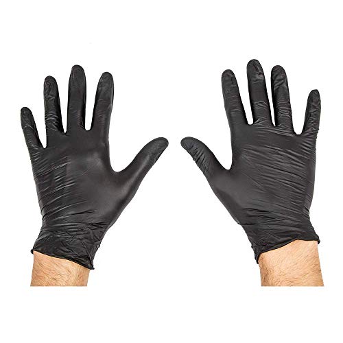 100 Stück - Handschuhe Größe: L schwarz Nitril von García De Pou