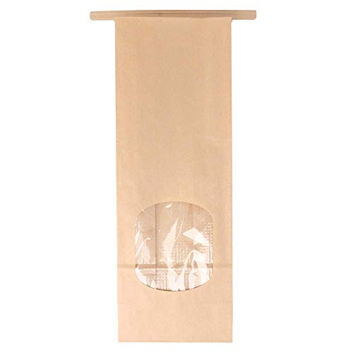 25 Stück – Beutel mit Sichtfenster 60 g/m² + 25 μ Opp 9 + 6 x 25 cm Natural Kraft 25 Stück – Beutel mit Sichtfenster 60 g/m² + 25 μ Opp 9 + 6 x 25 cm Natural Kraft von García de Pou