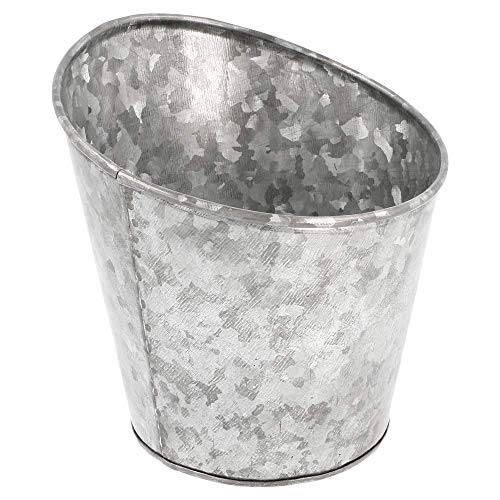 1 Stück - Gefäß für Fritten Ø 12,7 x 13,5 cm, verzinkt, Stahl 1 Stück - Gefäß für Fritten Ø 12,7 x 13,5 cm, verzinkt, Stahl von García de Pou