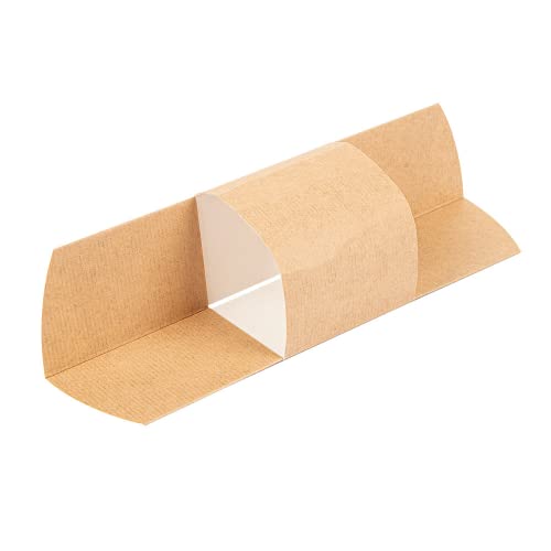 100 Stück - Rollerhülle "Thepack" 220 G/M2 10,5 x 23 cm, Braun Wellpappe Nano-Micro 100 Stück - Rollerhülle "Thepack" 220 G/M2 10,5 x 23 cm, Braun Wellpappe Nano-Micro von García de Pou