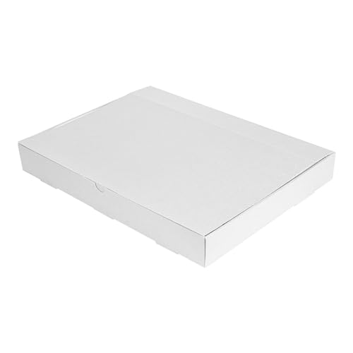 100 Stück – modulare Tabletts "Thepack", 330 g/m², 40 x 30 x 5 cm, Weiß, Mikrokanal-Wellpappe von Garcia de Pou