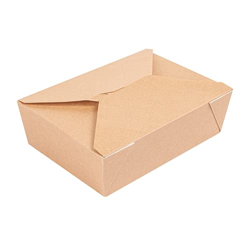 200 Stück - Amerikanische Mikro-Boxen 'Thepack' 1980 ml 240 + 12 Pp G/M2 19,6 x 14 x 6,2 cm, natürlich, Nano-Mikro-Wellpappe von García de Pou