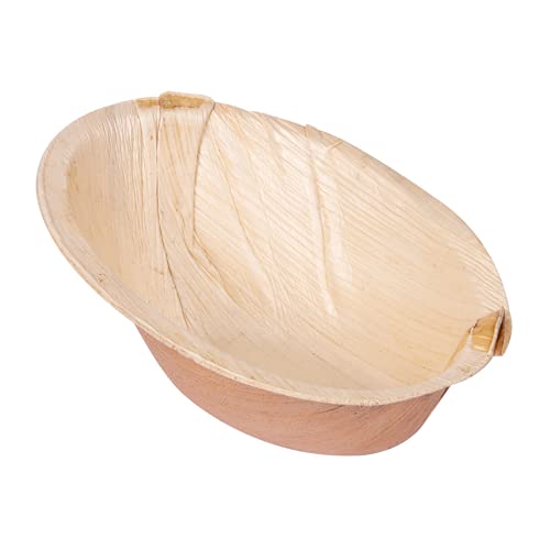 25 Stück - ovale Schale gebogen 'Areca' 160 ml 14 x 10 x 6,4 cm Natural Areca 25 Stück - ovale Schale gebogen 'Areca' 160 ml 14 x 10 x 6,4 cm Natural Areca von García de Pou