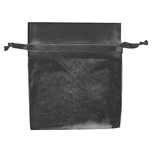 48 U Organdy Beutel mit Verschluss 12,5 x 11 cm, Mikrofaser, Schwarz 48 U Organdy Beutel mit Verschluss 12,5 x 11 cm, Mikrofaser, Schwarz von García de Pou
