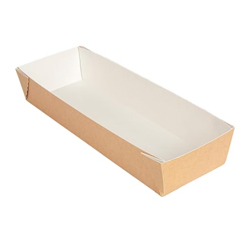 50 Stück – Boxen 'Thepack' 220 + 12 Pp G/M2, 11 x 30 x 5 cm, natürlich, Nano-Mikro-Wellpappe von Garcia de Pou