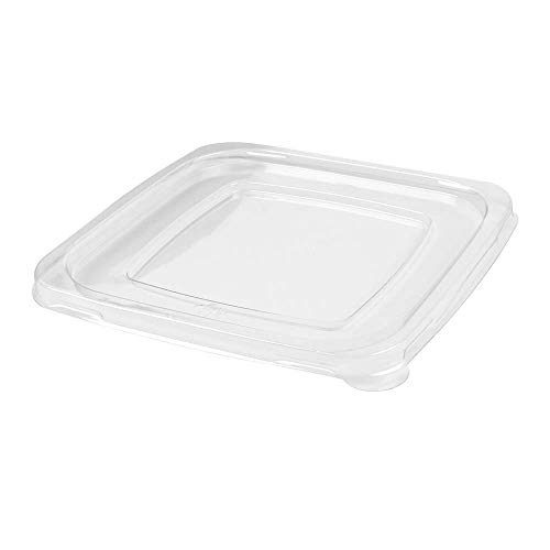 50 Stück – Deckel niedrig für 228.40/41/42 – 226.93/94/95 'Bionic' 18,5 x 18,5 x 1,3 cm transparent Pet 50 Stück – Deckel niedrig für 228.40/41/42 – 226.93/94/95 'Bionic' 18,5 x 18,5 x 1,3 cm transparent Pet von García de Pou