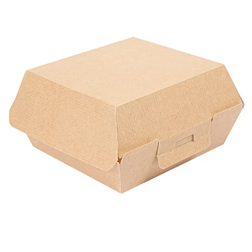 50 Stück - Hamburger-Muscheln 'Thepack' 220 g/m2 13 x 12,5 x 6,2 cm, Nano-Micro von Garcia de Pou