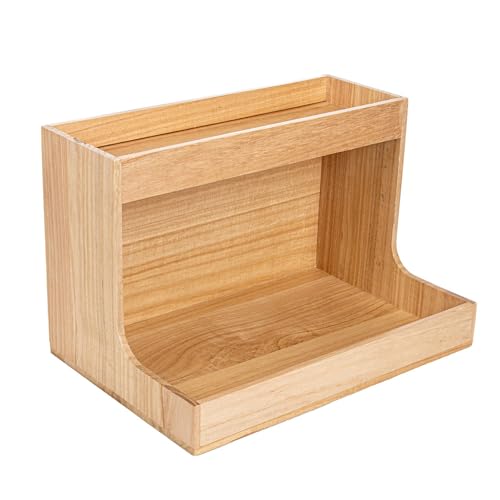 Aussteller, 34,7 x 23,3 x 22,5 cm, natürliches Holz Aussteller, 34,7 x 23,3 x 22,5 cm, natürliches Holz von Garcia de Pou