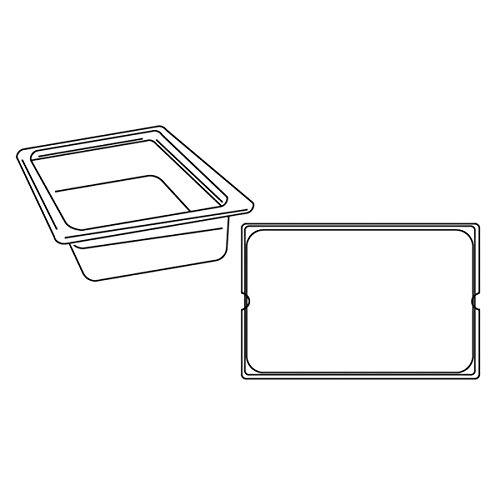 Bac Gastronorm 1/1-7,7 L 53X32,5X6 Cm Silberfarben Rostfrei - 1 Un. von Garcia de Pou