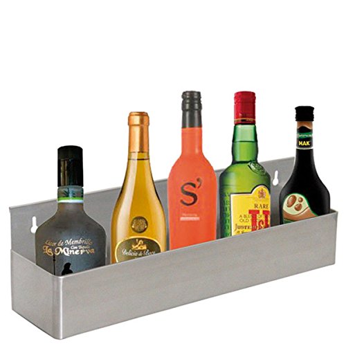 Bar Regal Für 5 Flaschen 56X10,5X15,2 Cm Silberfarben Rostfrei - 1 Un. von García de Pou