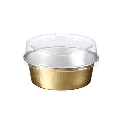 Behälter Konditorei - 150 Ml Ø Sup. 9,3 Cm Gold/Silber Aluminium - 100 Un. von García de Pou