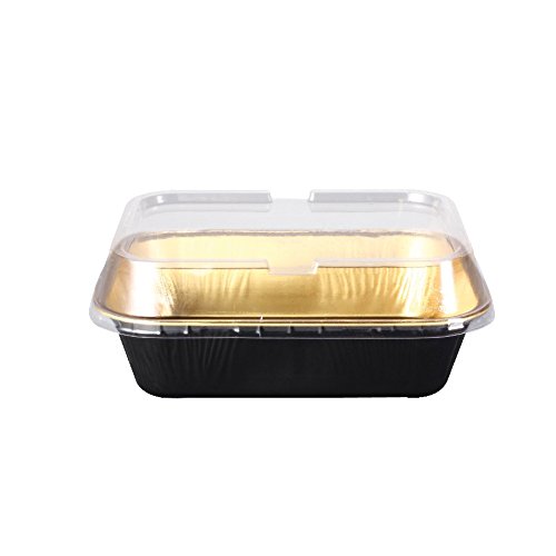 Behälter Konditorei - 280 Ml Ø Sup.13,5X10,2 Cm Schwarz/Gold Aluminium - 100 Un. Behälter Konditorei - 280 Ml Ø Sup.13,5X10,2 Cm Schwarz/Gold Aluminium - 100 Un. von García de Pou