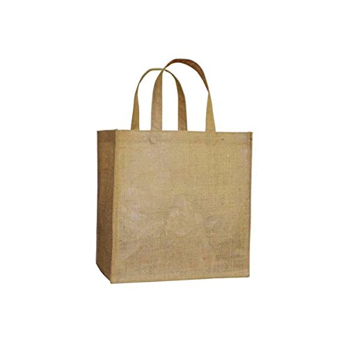 Beutel Ohne Dekoration Mit Griffen 260 G/M2 29+18X30 Cm Natur Jute - 10 Un. Beutel Ohne Dekoration Mit Griffen 260 G/M2 29+18X30 Cm Natur Jute - 10 Un. von García de Pou