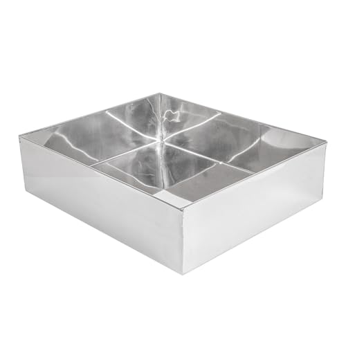 Buffetbox 'Artinox', 30 x 25,3 x 8 cm, Silber, Edelstahl von Garcia de Pou