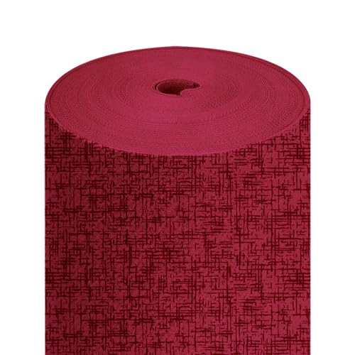 "Du und ich" vor 120 cm (20 S.) 'Jazz' 55 G/M2 0,40 x 24 m Bordeaux Airlaid von Garcia de Pou