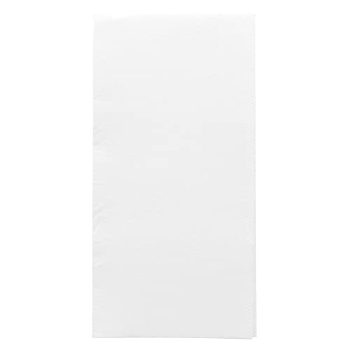 Ecolabel P.1/8 Servietten, zweifarbig, 18 g/m², 40 x 40 cm, Weiß von Garcia de Pou
