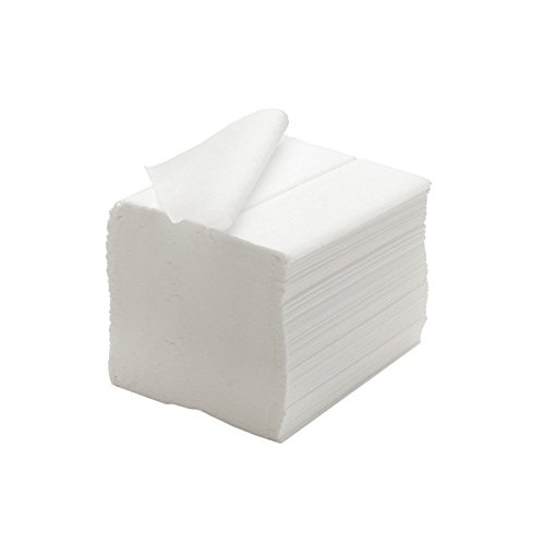 Ecolabel Toilettenpapier, 2 Schichten, 200 Blatt, 21 x 11,25 cm, Zellulose-Weiß von Garcia de Pou