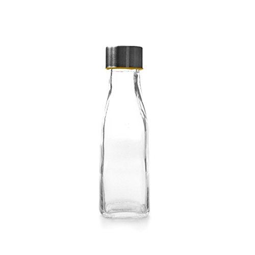 Flasche + Stahldeckel 285 Ml Ø 5,5X18 Cm Transparent Glas - 48 Un. von Garcia de Pou